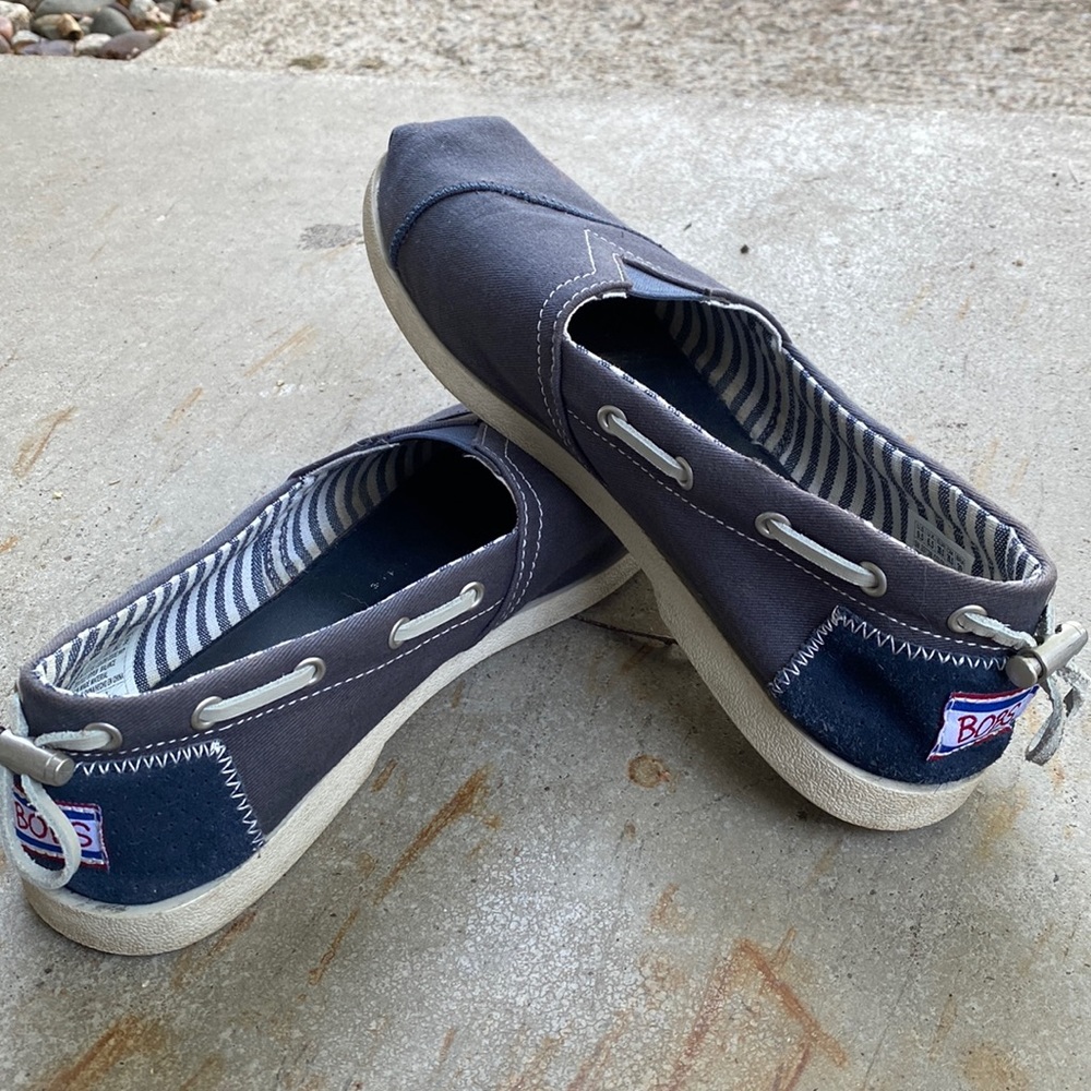 Women’s bobs from Skechers memory foam flats